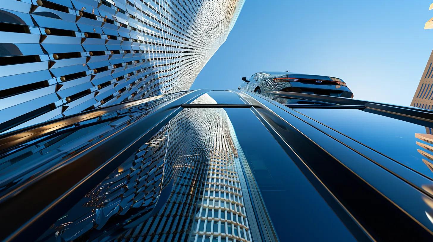 a close-up view of a sleek metal roof with reflective coatings, set against a clear blue sky, showcasing its durability and heat resistance, alongside a modern car parked in a stylish urban environment designed to withstand las vegas's extreme weather conditions. a close-up view of a sleek metal roof with reflective coatings, set against a clear blue sky, showcasing its durability and heat resistance, alongside a modern car parked in a stylish urban environment designed to withstand las vegas's extreme weather conditions.