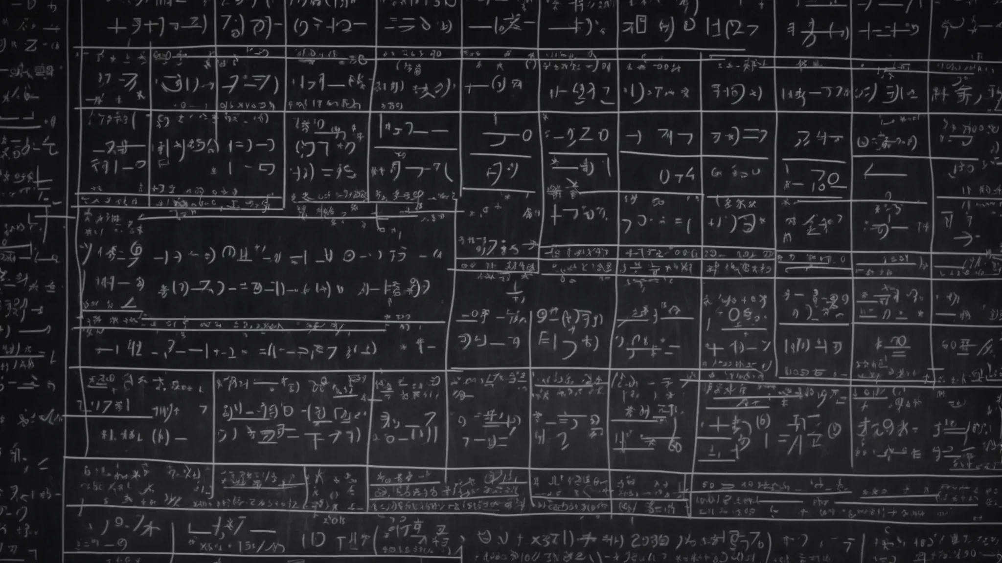 a chalkboard filled with neatly organized algebraic equations, highlighting a clear path of simplification and rearrangement.