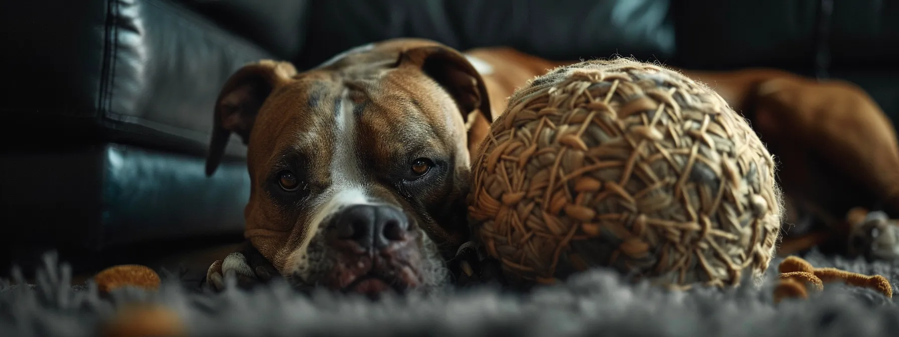 a large, sturdy dog toy being relentlessly chewed on by a determined canine.