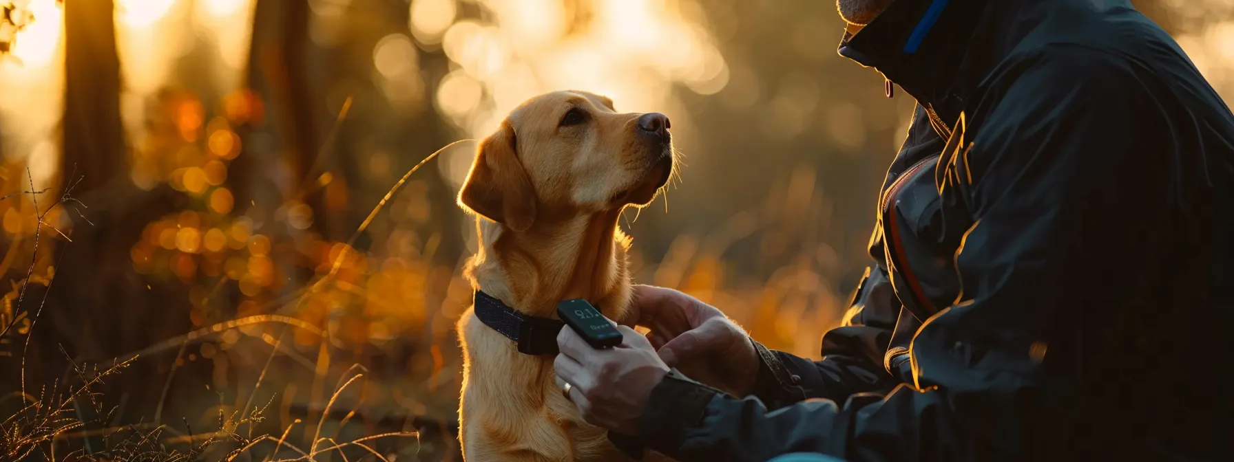 a pet owner adjusting settings on a gps tracker to troubleshoot connectivity issues.