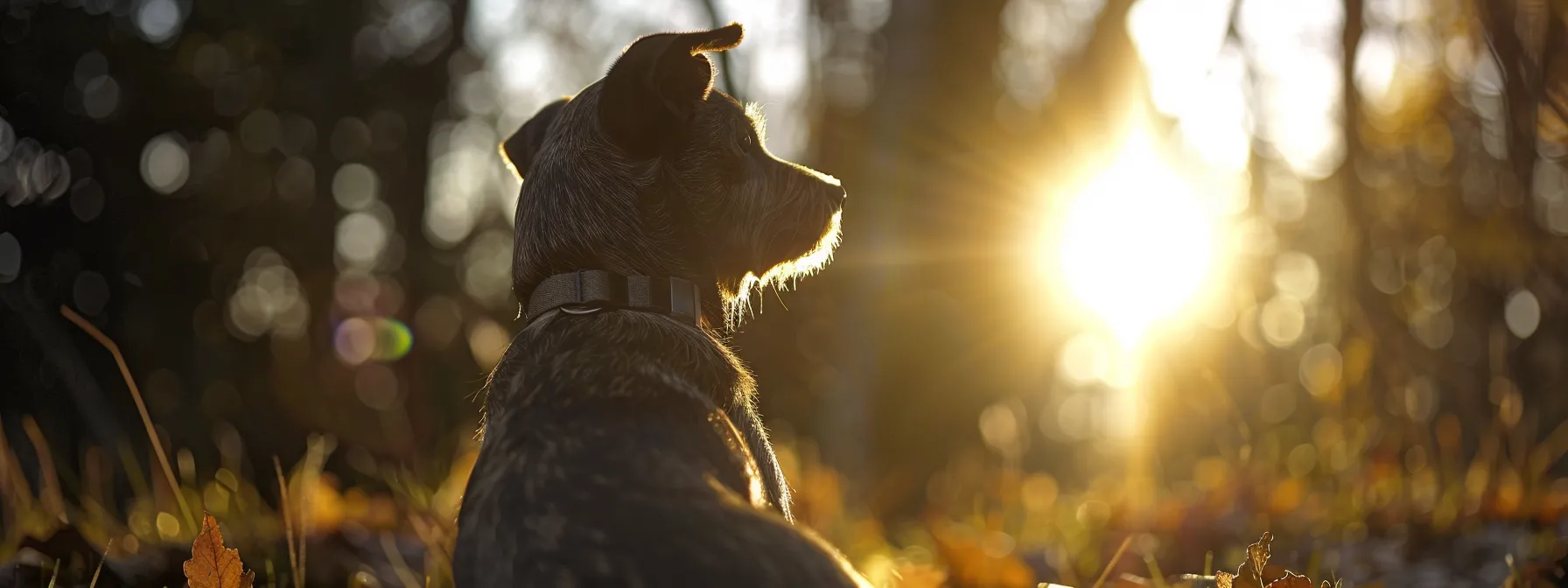 a small, durable camera attached to a pet's collar captures their daily adventures.